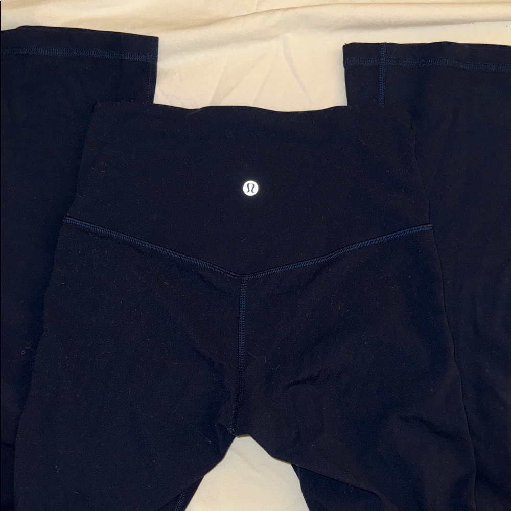 lululemon athletica Navy High-Rise Flare Leggings
